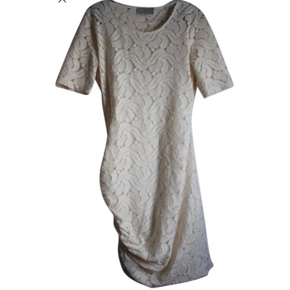 A.L.C Cream Lace Dress - Picture 2 of 7